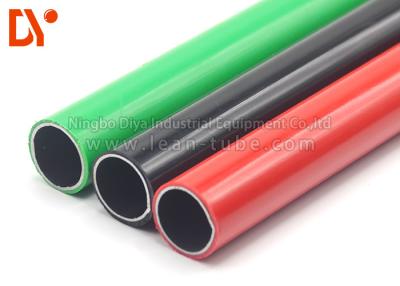 China Cold Rolled Plastic Coated Steel Tube Diameter 28mm Custom Color For Workshop for sale