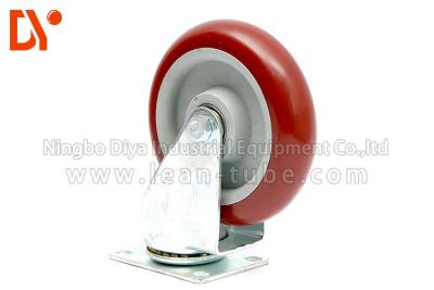 China Anti Static Industrial Caster Wheels 2 - 5 Inches For Logistic Pipe Tote Cart for sale