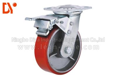 中国 錆の証拠の高性能をリサイクルする専門の旋回装置のトロリー車輪 販売のため