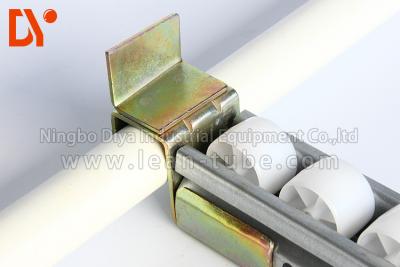 China Sheet Metal Industrial Roller Track , Work Table Mini Roller Track Anti - Corrosion for sale