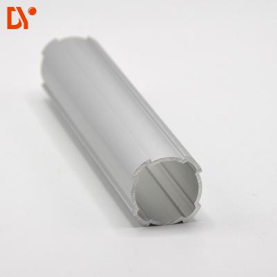 China General Frame Bar Anodizing Aluminium Profile Pipe Industrial Diameter 43mm for sale