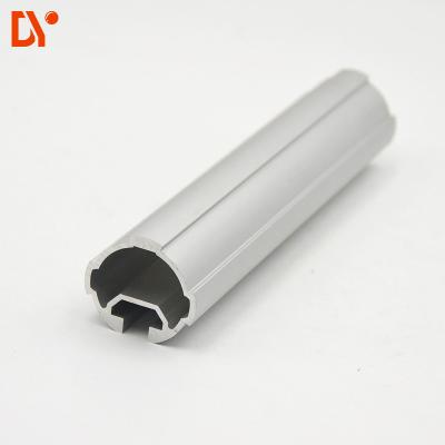 China T - Groove Aluminium Alloy Wire Rod / Workshop Anti Static Pipe DY43-02A 6063 for sale