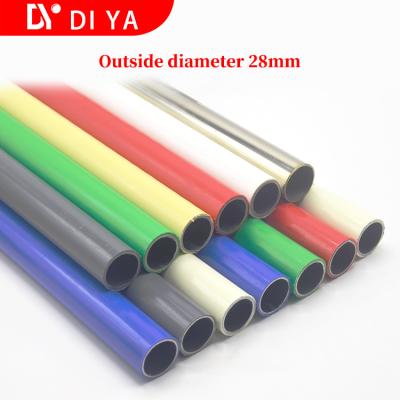 China Cold Rolled Coated Lean Tube 4M Standard Length For Lean Rack / Workstation for sale