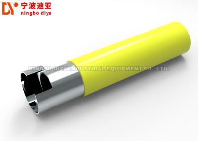 China Anodized Sandblasted Inclined Aluminum Alloy Pipe 530g - 1200g Weight Easy Design for sale