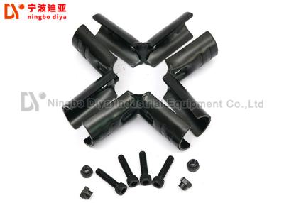 China Glossy Surface Pipe Fitting Joints / Metal Pipe Joints With Electrophoresis Surface for sale