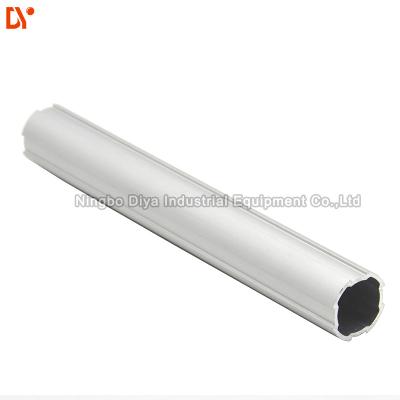 China Anodizing Aluminium Profile Lean Tube 4000mm Length 1.7mm Thickness for sale
