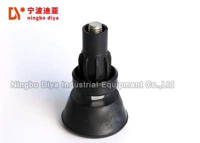 China 20 - 95 Shore A Hardness Black Rubber Feet For Office Furniture ISO9001 for sale