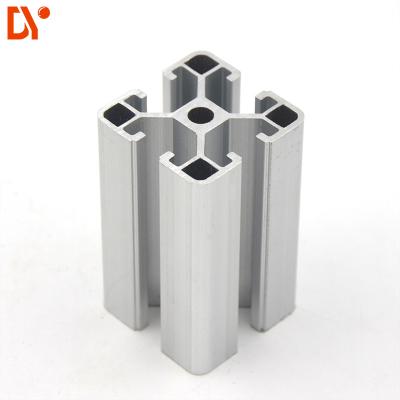 China Gestaltungssysteme Aluminiumgestaltungsprofil-Quadrat 4060 t-Schlitz-Aluminiumverdrängungs-Profil für Cnc-Mach zu verkaufen