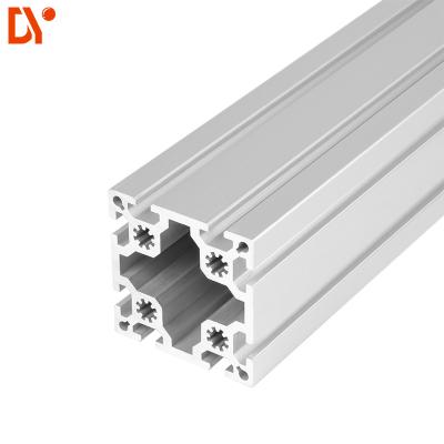 China O quadrado 40x40 T de alumínio da categoria T5 do superior 6063 dá forma ao entalhe expulso do perfil à venda