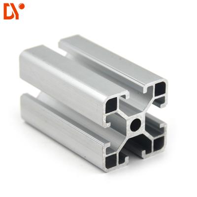 China Aleación de aluminio material del perfil del banco de trabajo del tubo de aluminio de aluminio del cuadrado que procesa la abertura del molde en venta