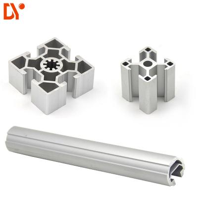 China 2040 4080 8080 4040 T4 Aluminum Extrusion Profiles For Building Structures Industries for sale