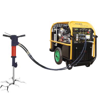 China Twin Circuit 18L Hydraulic Power Pack Gasoline Engine Stainless Steel for sale