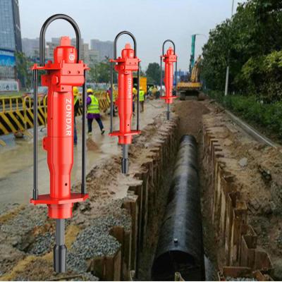 China Portable Petrol Hydraulic Fence Post Driver Gasoline Post Driver for sale