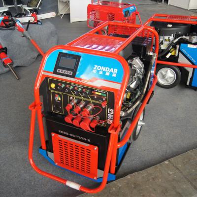 China Display Screen Control Driven Hydraulic Power Unit 35hp Flow 20GPM for sale