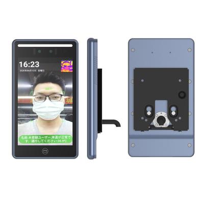 China Ai Face Recognition Access Control Attendance Machine 8 Inch for sale