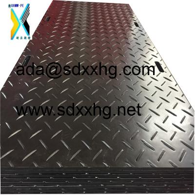 China ground protection mat Road mat HDPE road mat China 4x8 pe hdpe ground protection mat portable roadway mat for sale