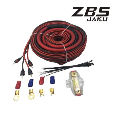 China ZBSJAKU AMPKITS-2  4GA amplifier wiring kit for sale