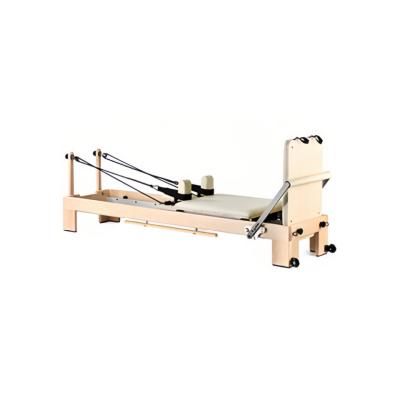 China Gericon High quality commerical use maple wood Korean type pilates reformer equipment with stick for sale