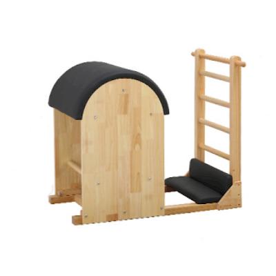 China Cheap Malaysian white oak Wood Ladder Barrel For Strengthening Exercises for sale