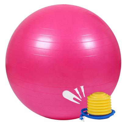 China gym fitness PVC Exercise Stability 45cm/55cm/65cm/75cm/85cm Balance Yoga pilates Ball for sale