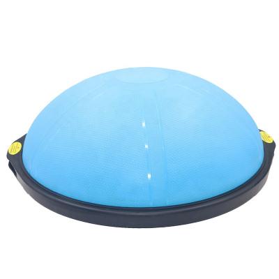 China Gym fitness Strong Stability Half ball PVC Exercise Pilates 63cm diameter Balance massage Yoga Ball for sale