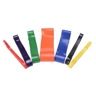 China Strength training width Stretching Rubber Belt Exercise band Stretch Strap Elastic Resistance Band Loop for sale
