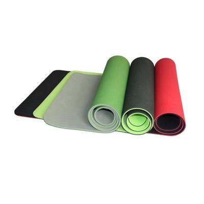 China High quality OEM LOGO non-slip Exercise mat TPE yoga mat for sale