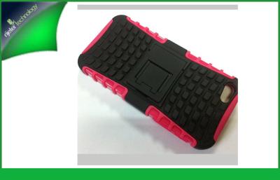 Chine Étui combiné rouge d'agrafe de ceinture de téléphone portable pour Iphone 5 avec le revêtement en caoutchouc d'huile à vendre