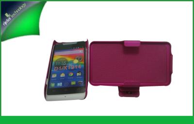 China Pistolera rosada linda del clip de la correa del teléfono celular, caso hermoso de Motorola Razr D1 en venta