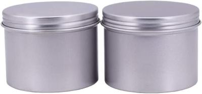 China Square Snap Lid Tin Aluminum Jar Cosmetic Candle Packaging Box for sale