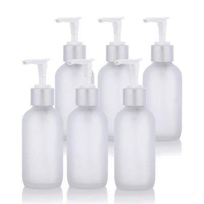 China Customizable Smoothed / Frosted / Textured / Embossed Plastic Cosmetic Bottles 250ml 300ml for sale