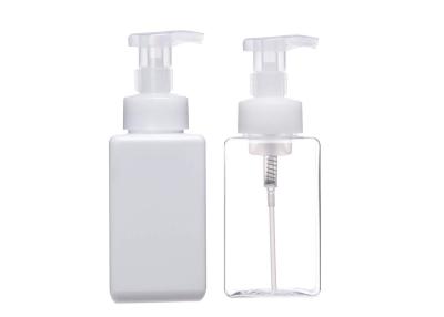 China Clear Transparent PP Foaming Soap Bottle Refillable Leakage Proof for sale