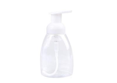 China Daily Use Plastic Cosmetic Bottles White Pump Foaming Soap Bottle for sale