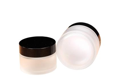 China Matt Glass Empty Face Cream Containers Multi Capacities 5ml 10ml 15ml for sale