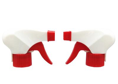 China Durable Trigger Spray Heads White And Red Round Foaming Trigger Sprayer for sale
