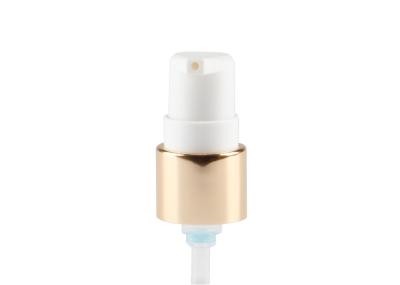 China Aluminum Surface  Cosmetic Lotion Pump High Strength 24 / 410 for sale