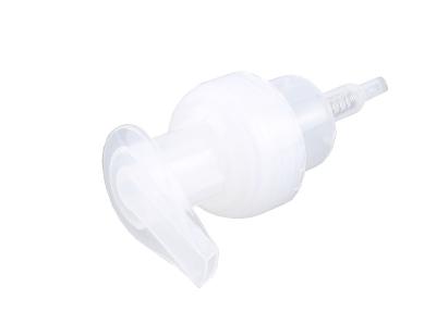 China Comprimento personalizado do tubo do distribuidor do sabão bomba plástica transparente branca à venda