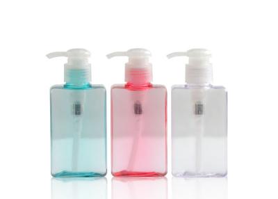 China Variety 150ml Lotion  Pump Bottles PETG Material Square Shape Lightweight for sale