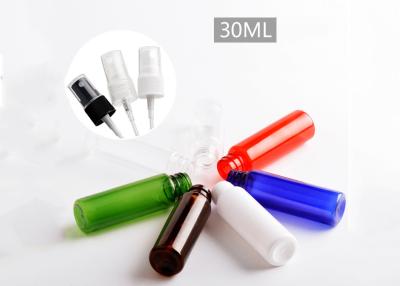 China Variety Round Plastic Mist Spray Bottle 30ml PET / PP Material For Perfume for sale