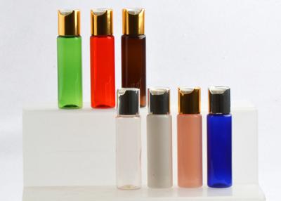 China No Leaking Empty Plastic Pump Bottles 30ml Aluminum Press Caps Multi Colors for sale