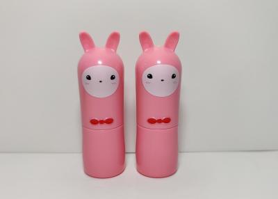 China 3g Lipstick Tube No Spill Plastic Cosmetic Bottles For Chirldren for sale