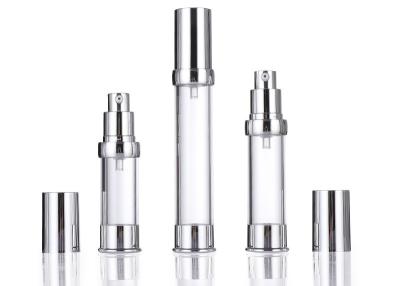 China Plastic Pump 30ml Airless Cosmetic Bottles With Smooth Surface for sale
