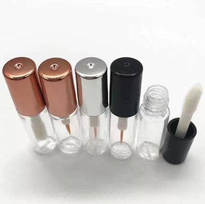 China Empty Plastic Lip Gloss Tubes Transparent Cosmetic Lipstick Eyeliner for sale