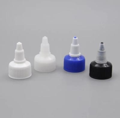 China Plastic Twist Screw Top Pointed Mouth Cap For Squeeze Bottle 24/410 for sale
