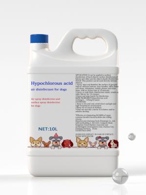 China HCLO Air Dog Grooming Disinfectant Germ Killing Rate Is 99.999% Pet Safe Disinfectant for sale