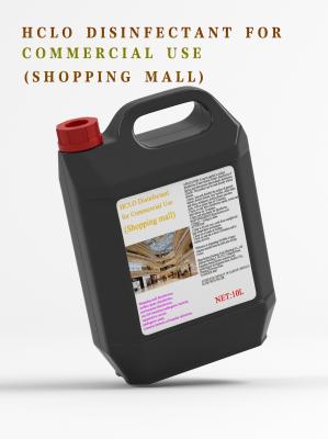China Alcohol Free Hypochlorous Acid Indoor Disinfectant For Shopping Mall for sale
