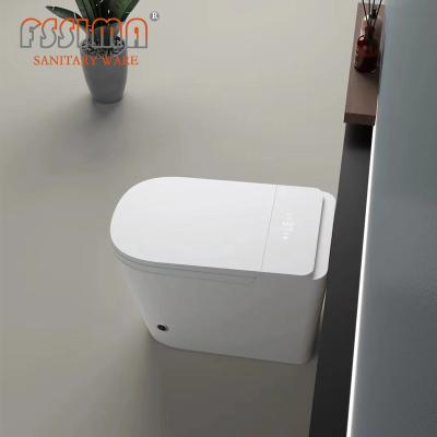 China Intelligent Electric Smart Toilet Automatic Flush Tankless Instant Heating ISO for sale