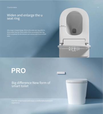 Chine Rinçage automatique de toilette de bidet intelligent japonais intelligent portatif de toilette à vendre