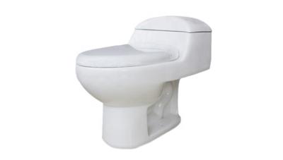Chine Cabinet d'aisance supérieur de toilette de deux boutons 3.0-6.0L au plancher à vendre