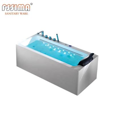 China Indoor Single Person Hot Tub Massage Spa Corner 1500X750mm for sale